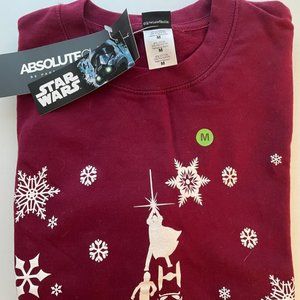 STAR WARS SWEATSHIRT ADULT SIZE M NWT